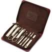 777 Nail Knife Set Nail Scissors Repair Repair Manicure Set 9pcs Set TS-1541G Red