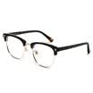 Wooden ninety JM1000072C02 men&women with the same paragraph tortoiseshell frame semi-box retro fashion glasses frame JM1000072C02 51mm