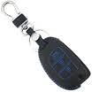 Huashi modern key bag hand-stitched folding three-key red name rui IX35IX25 Yuet key set keychain