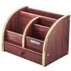 Jinlongxing Glosen C2023 wooden pen holder cosmetics remote control shelter wood multi-functional office storage ornaments Phnom Penh