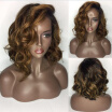 Brazilian Short Bob Body Wave Lace Front Human Hair Wigs 150 Density Human Hair Lace Front Wig 12-16" Full Lace Human Hair Wigs