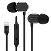 Love technology AKG N20LT in-ear style earphone Apple phone Lightning interface HIFI headset headset wire three key headphones black