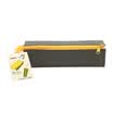 KOKUYO Japan imported C2 expansion type portable pencil case pencil case stationery bag storage bag dark green yellow F-VBF122-3