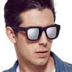 TANS San &39s sunglasses men&women retro sunglasses driving mirror 1030 sand black box silver