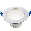 NVC NVC Lighting LED Downlight Ceiling Light Silver 3W White White 5700K Hole 75-85cm