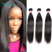 Brazilian Virgin Hair 3 bundles Brazilian straight hair 7A grade Brazilian Virgin Hair Straight Unprocessed Human Hair Weaves