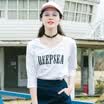 Red Bean IDF Women &39s Day Japanese Garden Wind T - shirt Female DWGBT204V A2 Light Blue 155 80A