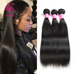 7A Grade Unprocessed Virgin Peruvian Straight Hair 3pcs lot Human Hair Cheap Peruvian Virgin Hair Straight Hair Weave Bundles