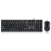 Wing yarn YISHE YS-MA75 wired USB interface mouse&keyboard set black