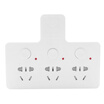 Breeze kyfen QF-909A one to three independent switch with security door power converter new national standard lightning wireless white