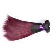 Cheap Ombre Bundles Of Hair Black And Red Malaysian Straight Hair 3 Bundles Virgin Remy Malaysian Ombre Straight Virgin Hair