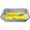 RED Neutral aluminum foil lunch box barbecue plate tin paper disposable lunch box box 5 installed