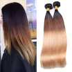 Ombre Indian Virgin Hair straight Ombre Indian Hair Weave 4 Bundles 7A Unprocessed Ombre Virgin Hair Ombre Human Hair