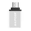 Napier NAIPOER N-Z1 Type-C to USB30 adapter phone OTG line silver