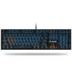 Dareu 108Key Alloy Gaming Mechanical Keyboard Cherry Axis Single BacklitBrown Axis