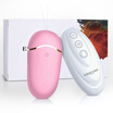 EROCOME Silent Jump Egg Massager Vibrating Rod for Women Pink Adult Sex Supplies