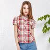 IDF Women &39s College Style Suit Shirt FCD7106B TY Color Grid 165 88A