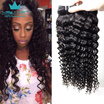 Indian Deep Wave Virgin Hair Extension Indian Human Hair Weave 4 Bundle Deals Cheap Indian Curly Virgin Hair Indian Deep Wave