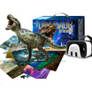 Eyeball BROADEN ONE&39S HORIZON Dinosaur Planet Virtual Reality Intelligent VR Eyeglasses Dinosaur Puzzle AR Game Set