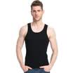 Antarctic Nanjiren Cotton Men&39s Vest Thread Sport Vest Bottom Shirt Black NSJA0660 Single XXXL