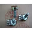 148 double potentiometer A50K legs bent wire axis 20MMF