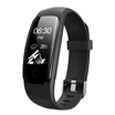 Moving hands Pom Pro bracelet smart bracelet sports bracelet heart rate bracelet full-screen touch vibration reminder movement step waterproof technology black