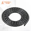 PowerSync ACLWAGW2F0 cable USB cable winding tube protective cable wire organizer black
