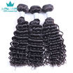 Good Quality Grade 10A Virgin Indian Curly Hair Weave 3 Bundles Indian Virgin Hair Deep Wave Hair Indian Hair Extensions
