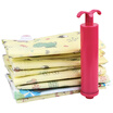 Jingdong Supermarket 100 Yi special compression bag non-woven vacuum storage bag 8 sets 2 large 4 in 2 small 16 silk thicker gift hand pump 6061