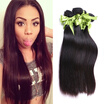malaysian virgin hair straight 3 Bundles straight mink malaysian hair Queen Hair Products 8A Grade Virgin Unprocessed Human Hair