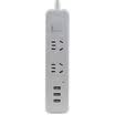 Great Wall popular CF-U8331 full length 28 meters six hole 4USB socket with child protection door control switch socket plug plug board drag board