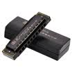 Guoguang GG10A-3 10 hole Bruce harmonica Athenian black
