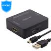 IT-CEO Y3AV-1 AV to HDMI Converter 3RCA San Lianhua head analog signal to digital HD with USB cable black