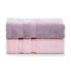 Bamboo bamboo fiber towel all bamboo soft water bamboo charcoal wash face face towel pure bamboo pressure powder purple two