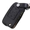 Huarong Roewe RX5 key bag hand sewing smart three-key black special car leather key set key ring