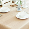Kam color Chinese kaleidoscope waterproof&oil-proof tablecloths anti-hot wash disposable garden tablecloth round table cloth table mat can be customized matte green 130 180cm