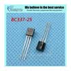 50pcs free shipping BC337-25 BC337 TO-92 Bipolar Transistors - BJT NPN 50Vcbo 45 Vceo 800mA 625mW Trans new original
