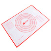 Baoyi Ni kneading mats large non-stick silicone gel rolling pad home baking tools thickening&surface glass fiber mats large black DQ9076-3