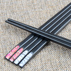 East chopsticks chopsticks alloy chopsticks do not mold mold chopsticks 10 sets of sets of Manhattan five colors H809