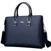Seven Soldiers SEPTWOLVES Men&39s Bags Men&39s Business Briefcases Men&39s Large Capacity Men&39s Handbags Shoulder Shoulder Bag Leather Bag 1A3452133-08 Blue