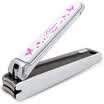 KAI pink series of new nail clippers 1 nail anti-splash U-type receiving box cross-filing grille pieces bent nail clippers scissors