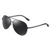 Parsons PARZIN fashion frogs paragraph polarized sunglasses couple polarized driving sunglasses 8079 silver frame reflective film ice blue