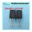 10pcs free shipping A1837 C4793 2SA1837 2SC4793 5PCS A18375PCS C4793 TO-220F stereo pair tube new original