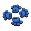 Hua Zhuang car bumper car anti-collision stickers dog foot bumper car door strip anti-rub anti-rub car GM modified supplies black models