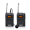 Boyaa BOYA BY-WM6 SLR wireless microphone camera interview wireless lavalier microphone bee drag a black