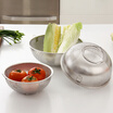 Ou Runzhe drain baskets thick stainless steel multi-purpose storage shelves 1 set of three