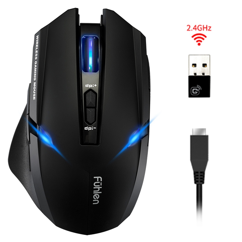 Fuhlenr X100 Wireless gaming mouse Smoke version
