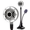 Blue bans BLUELOVER camera computer desktop high-definition network video built-in microphone T888 black