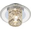 Jingdong Supermarket Op lighting OPPLE LED Crystal Spotlight Corridor Entrance Cattle Eye Crystal Glass Decoration Ceiling Light Luxury 3000K Yellow 4W