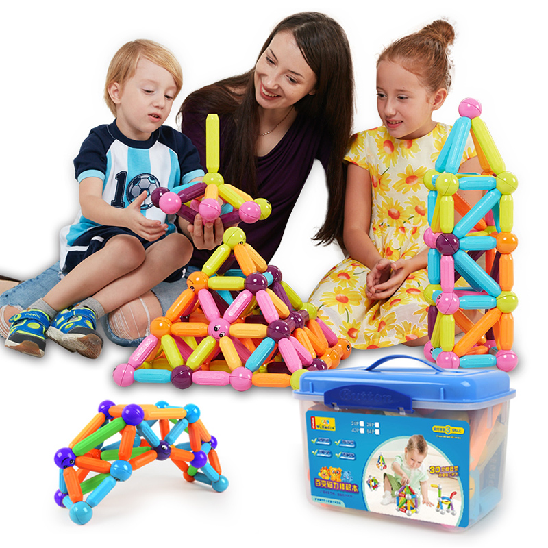 New Qi sense of the mane plush children children assembled blocks early education puzzle soft gum baby spelling thorn toys 108PCS